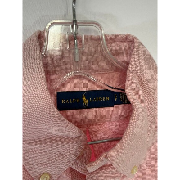 Polo Ralph Lauren Button-Down Logo-Embroidered Cotton Oxford Shirt Men’s Small - Picture 4 of 4